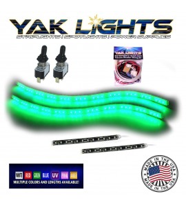 Yak Lights Kayak Canoe Boat Wireless Waterproof Navigation Light Kit + Switches