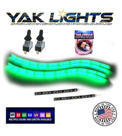 Yak Lights Kayak Canoe Boat Wireless Waterproof Navigation Light Kit + Switches