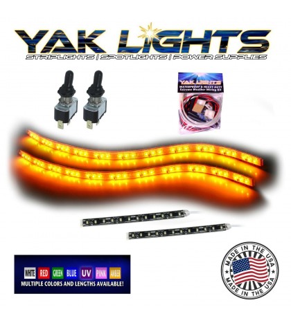 Yak Lights Kayak Canoe Boat Wireless Waterproof Navigation Light Kit + Switches