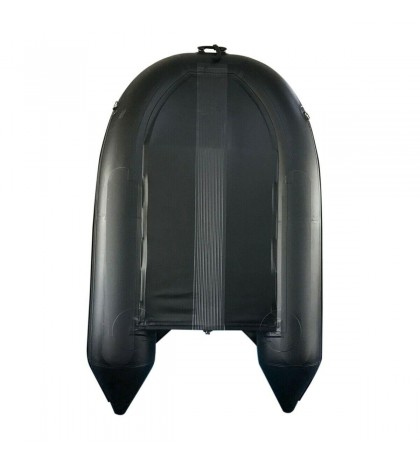 Fishing Boat Inflatable Rafting 2 3 Person Black With Oars Set Pump Blow Up Boat