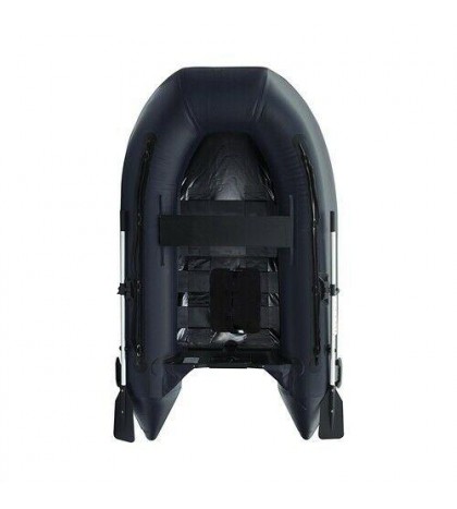 Fishing Boat Inflatable Rafting 2 3 Person Black With Oars Set Pump Blow Up Boat