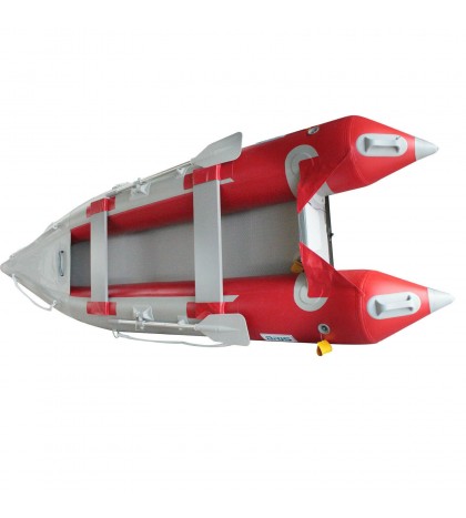 BRIS 12ft Inflatable Kayak Fishing Tender Inflatable Canoe Boat With Air Floor