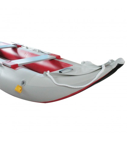 BRIS 12ft Inflatable Kayak Fishing Tender Inflatable Canoe Boat With Air Floor