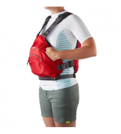 Sea Eagle 370 Pro 3 Person Blow Up Inflatable Boat + Adult L/XL Life Jacket, Red