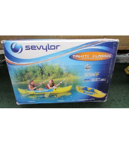 Sevylor Tahiti Classic Inflatable 2 person Kayak SEV11226D010  new