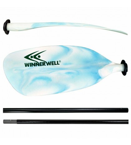 Winnerwell WFN Unsinkable Two Piece Construction Kayak Paddle for Touring & S...