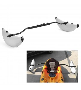 Kayak PVC Inflatable Outrigger Float Boat Fishing Standing Stabilizer Kit w/Rod Kayak PVC Inflatable Outrigger Float Boat Fishing Standing Stabilizer Kit w/Rod