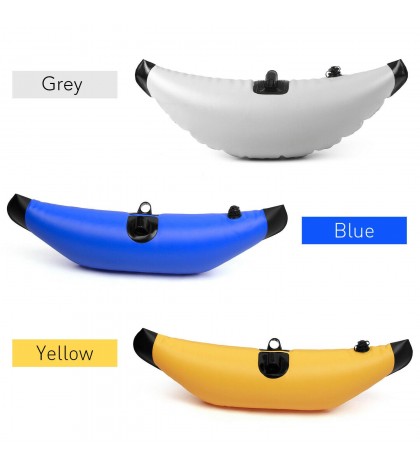 Kayak PVC Inflatable Outrigger Float Boat Fishing Standing Stabilizer Kit w/Rod