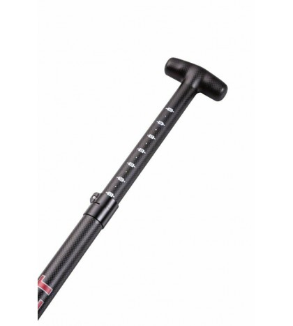 Hornet STING Black Matte Adjustable Dragon Boat Paddle IDBF Approved