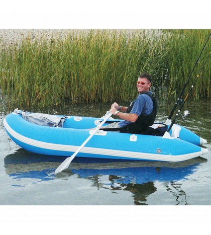 Solstice 29650 OutCat Catamaran ‑ Style 1 Person Inflatable Fishing Boat