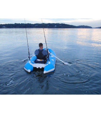 Solstice 29650 OutCat Catamaran ‑ Style 1 Person Inflatable Fishing Boat