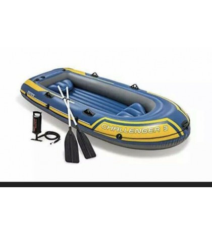 Intex Challenger 3 Boat, 3 Person Boat 9ft 8in x 4ft 6in