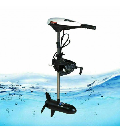 45LBS 12V Electric Outboard Motor Fishing Boat Brush Motor Trolling Engine motor