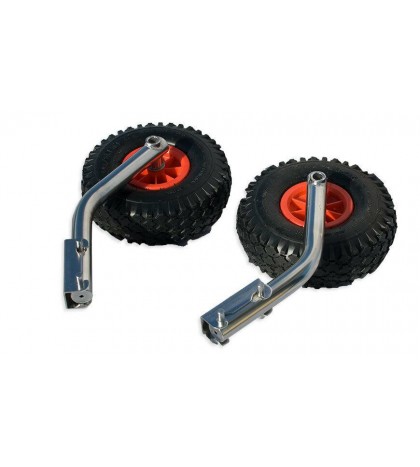 Dinghy Launching Wheels STAINLESS STEEL Inflatable Aluminum boats QUICK RELEASE