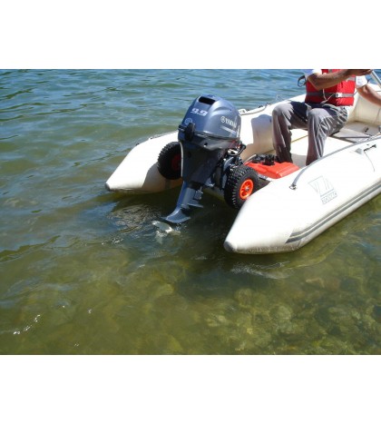 Dinghy Launching Wheels STAINLESS STEEL Inflatable Aluminum boats QUICK RELEASE