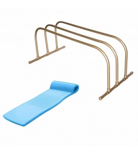 TRC Recreation Storage Drying Rack for Pool Floats w/ 70 Inch Foam Pool Float