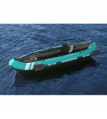 Bestway Hydro Force Ventura 9' Single Person Inflatable Kayak Set w/ Oar & Pump