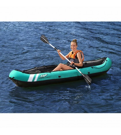 Bestway Hydro Force Ventura 9' Single Person Inflatable Kayak Set w/ Oar & Pump