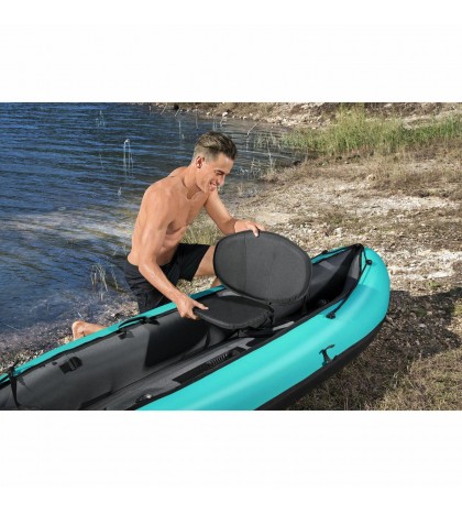 Bestway Hydro Force Ventura 9' Single Person Inflatable Kayak Set w/ Oar & Pump