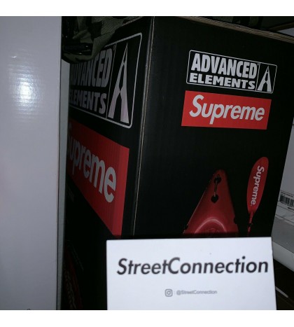 Supreme Advanced Elements Packlite Kayak - NEW Box Logo Tee Hoodie Red White