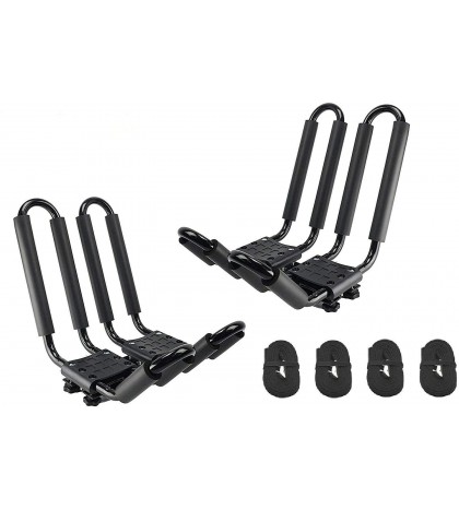 Eliteshop Universal J-Bar Kayak Rack Roof Top Carrier for Kayak Canoe Boat