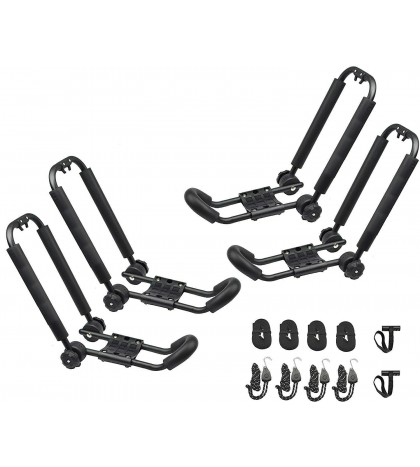 Eliteshop Universal J-Bar Kayak Rack Roof Top Carrier for Kayak Canoe Boat
