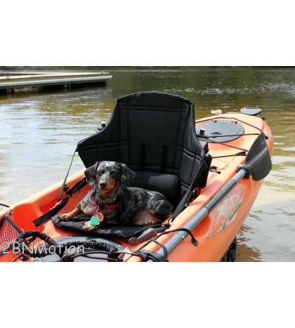 COMFY HIGH BACK ELITE KAYAK SEAT - BLACK
