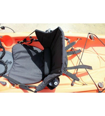 COMFY HIGH BACK ELITE KAYAK SEAT - BLACK