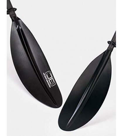 Kayak Paddle 230CM/90.5 Inches Premium Carbon Shaft Kayaking Boating Oar black