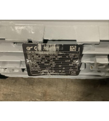 NORD SK 908 3PH 1660RPM 1,10KW 1,50HP 230/460 GEAR MOTOR