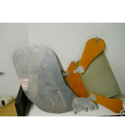 Vintage Klepper Kayak Complete Sails & Rudder Assembly Steering Lee Boards NOS