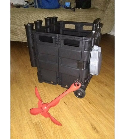 Kayak Fishing Crate....THE YAK PAK for canoe ,paddle board and, bank fishing..