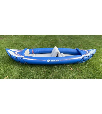 sevylor Fiji inflatable double kayak “used”“Tested” Two Person.