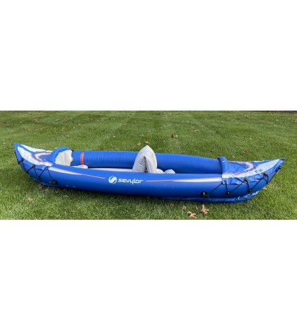 sevylor Fiji inflatable double kayak “used”“Tested” Two Person.
