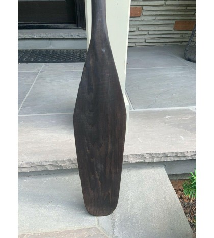 Handmade Roasted Maple Canoe Otter Tail Paddle