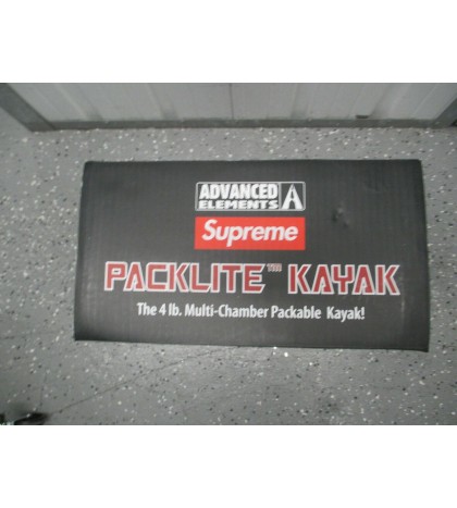SUPREME X ADVANCE ELEMENTS PACKLITE RED KAYAK NEW IN BOX SOLD OUT RARE
