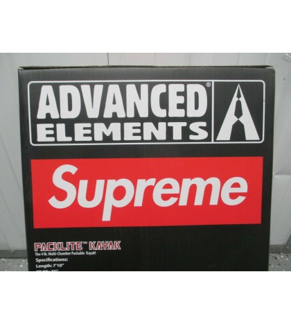 SUPREME X ADVANCE ELEMENTS PACKLITE RED KAYAK NEW IN BOX SOLD OUT RARE