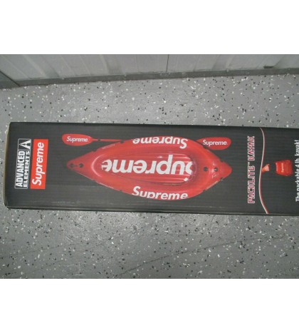 SUPREME X ADVANCE ELEMENTS PACKLITE RED KAYAK NEW IN BOX SOLD OUT RARE