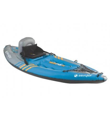BRAND NEW! SEVYLOR QuikPak K1 Inflatable Coverless Sit-On-Top 1 Person Kayak