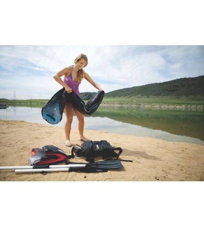 BRAND NEW! SEVYLOR QuikPak K1 Inflatable Coverless Sit-On-Top 1 Person Kayak