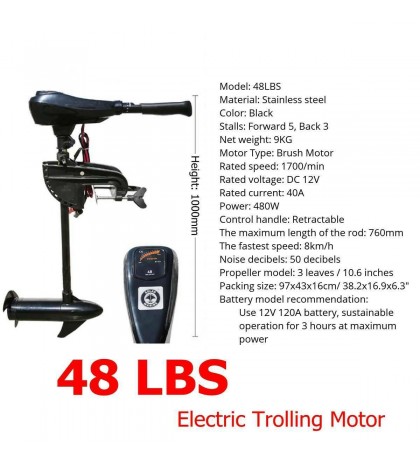 Electric Trolling Motors Inflatable Boats Outboard Engine Top Quality Boat Tools