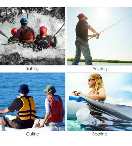 Inflatable Fishing Boat for 3-4 Persons w/ Oars and Air Pump Water Sports