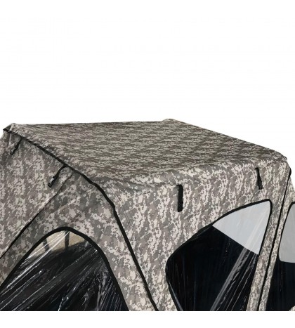 ALEKO Winter Waterproof Canopy for BT380 Inflatable Boat Digital Color Scheme