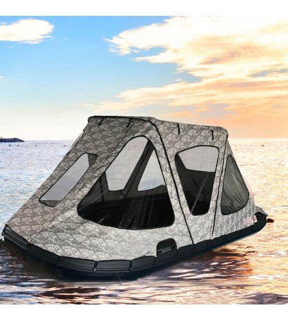 ALEKO Winter Waterproof Canopy for BT380 Inflatable Boat Digital Color Scheme