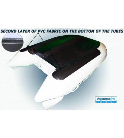 7.5' inflatable dinghy boat with high pressure Air Floor Lightweight