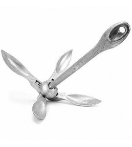 Galvanized Folding Grapnel Boat Anchors - Choose The Best Weight for Your Water Galvanized Folding Grapnel Boat Anchors - Choose The Best Weight for Your Water