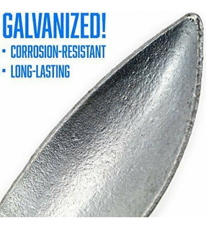 Galvanized Folding Grapnel Boat Anchors - Choose The Best Weight for Your Water