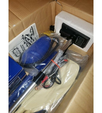 Vintage Sevylor Heavy Duty Dr. Pepper Inflatable Boat NOS w/12v Motor