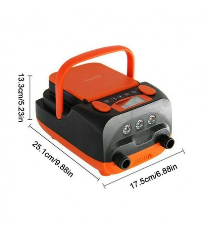 High Pressure Portable 12V Digital Air Pump Inflatable Gear for SUP&Paddle Board