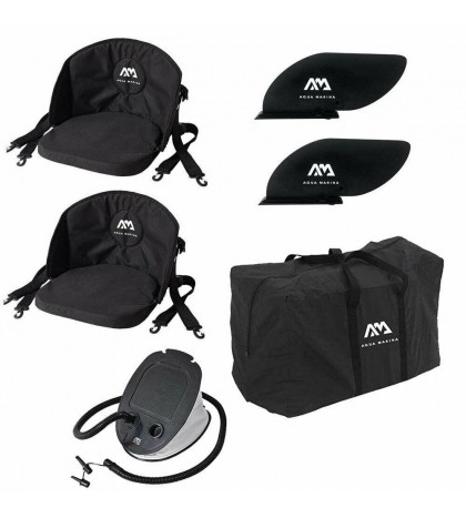 Aqua Marina Inflatable Laxo Kayak Canoe Kayak 1er 2er 3er Boat Leisure Set